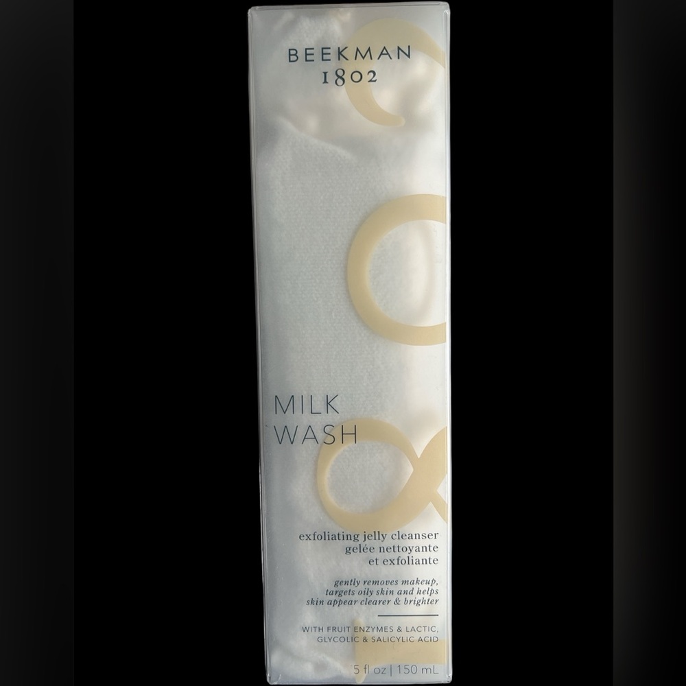 NWT Beekman 1802 Milk Wash Exfoliating Jelly Cleanser full size 5 oz